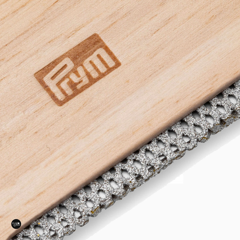 Cardador de Lana de Madera Prym 610690 - Herramienta de Limpieza para Tejidos de Lana