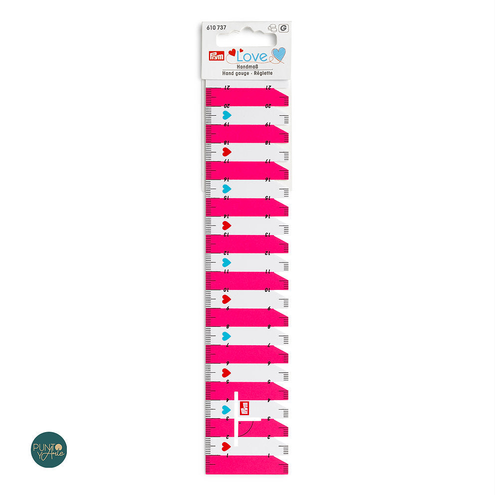 Prym stitch counting hand ruler - 610737