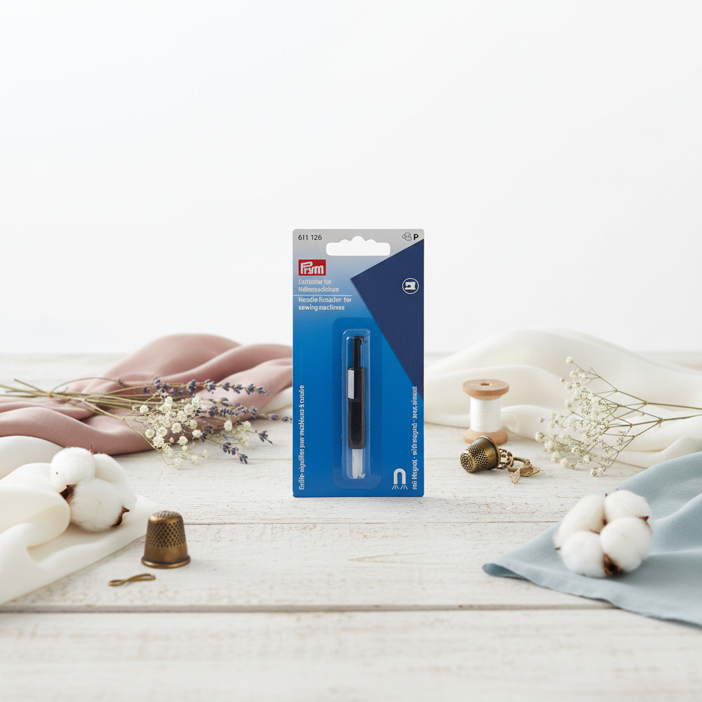 Enhebrador para máquinas de coser, con imán de Prym 611126