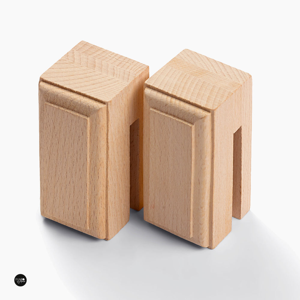 Ganchos de madera para colgar edredones y mantas patchwork de Prym 611286
