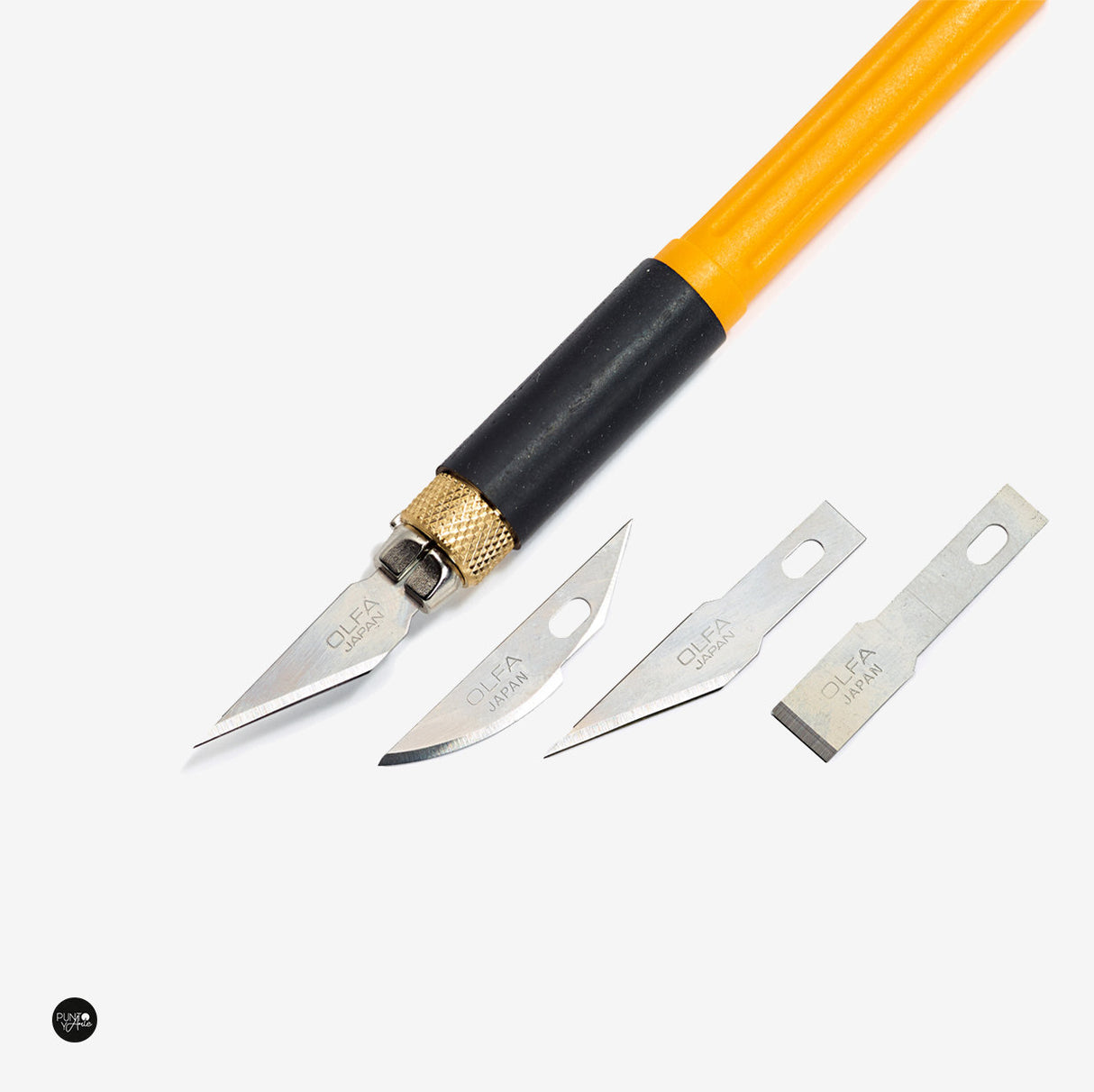Cuchillo de arte con 3 hojas de repuesto - Prym 611395