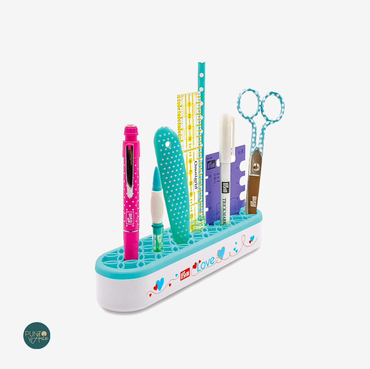 Hold & Store Sewing Accessories Organizer Prym Love 612408 - Order and Security in Your Creative Space