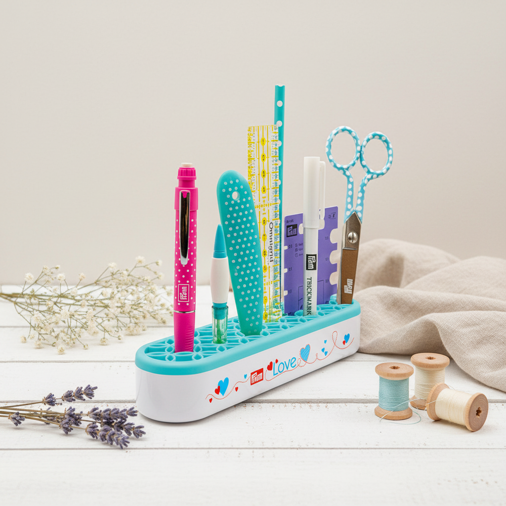 Hold & Store Sewing Accessories Organizer Prym Love 612408 - Order and Security in Your Creative Space