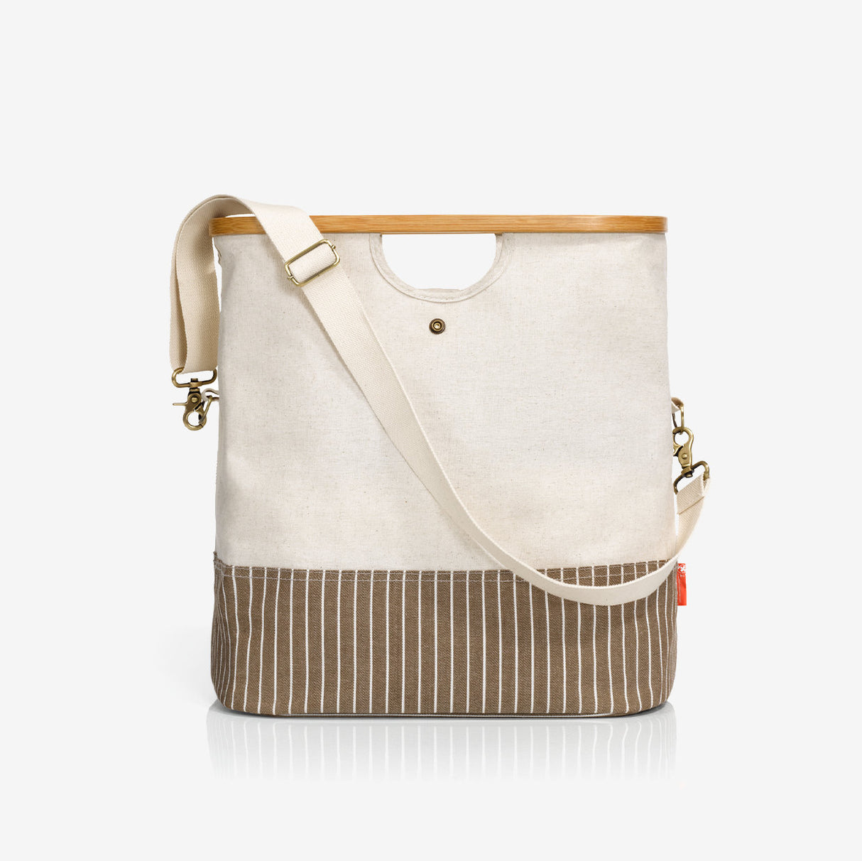 Bolsas de viaje, lona y bambú en color natural - Prym 612562