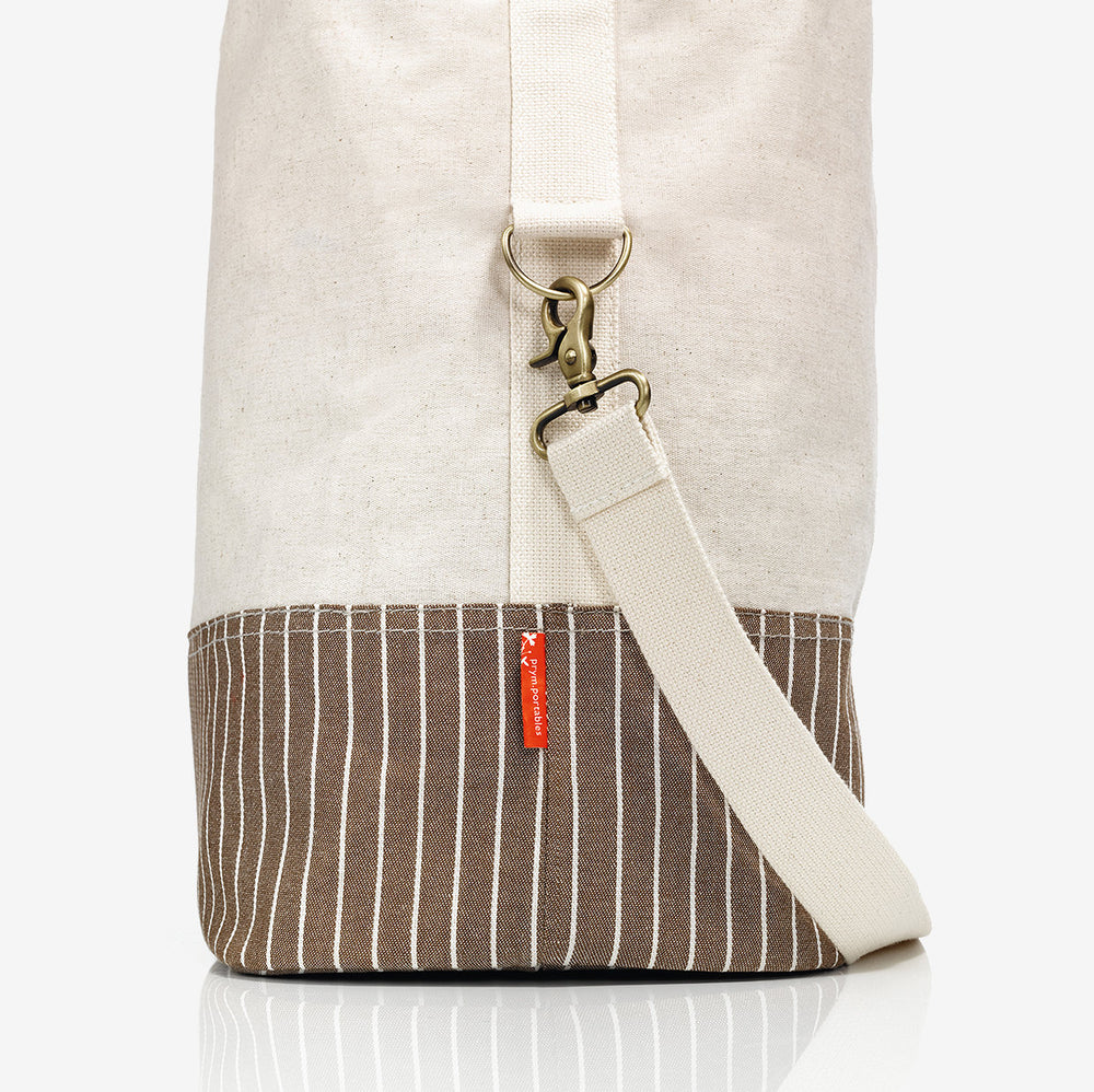 Bolsas de viaje, lona y bambú en color natural - Prym 612562