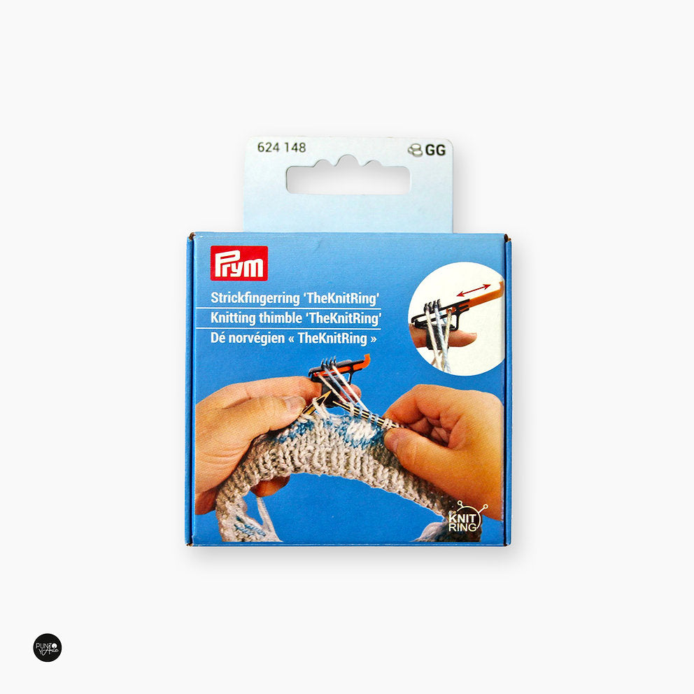 Dedal para tejer TheKnitRing de Prym 624148 - Herramienta práctica para tejer