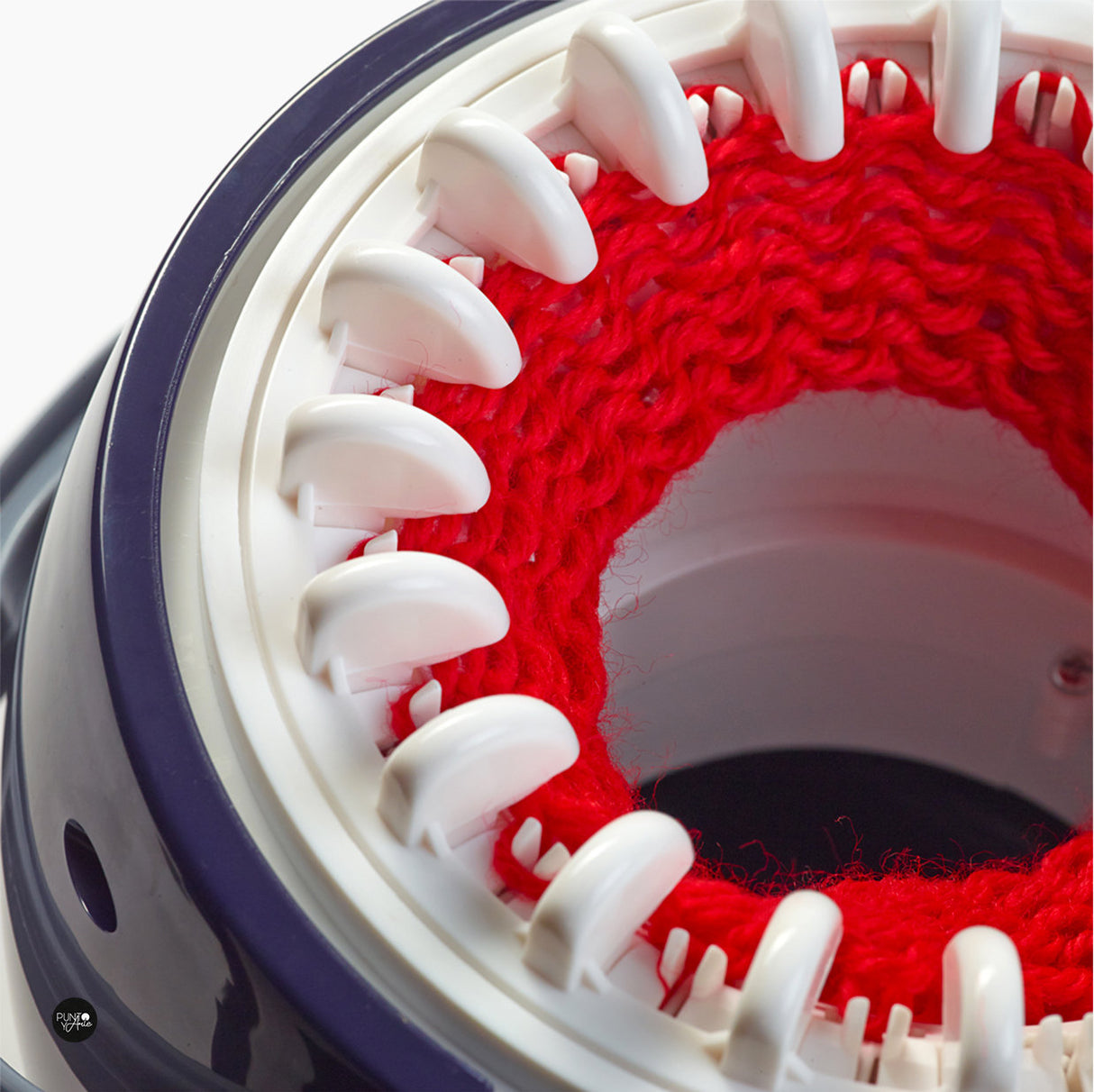 Prym Blue MIDI Knitting Mill 624168 - Créez facilement des tubes tricotés