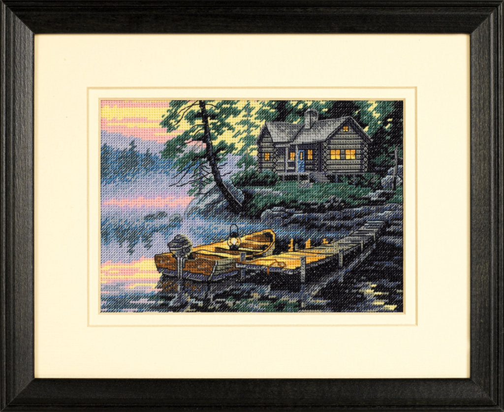 Lake in the Morning - 65091 Dimensions - Cross Stitch Kit
