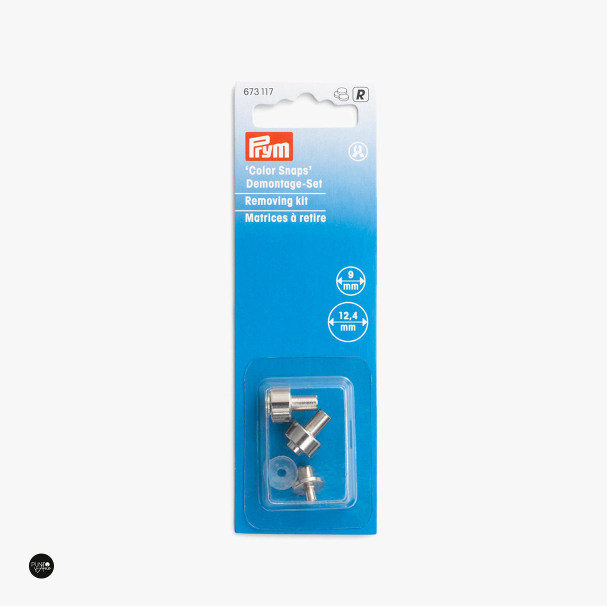 Kit de Extracción Color Snaps de Prym 673117 - Solución Efectiva para Retirar Botones Snaps
