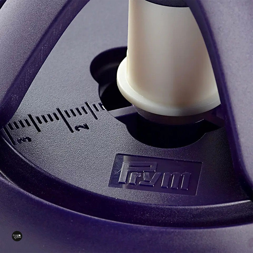 Trípode Prym 673130 para botones y ojales sin coser, ergonómico y preciso