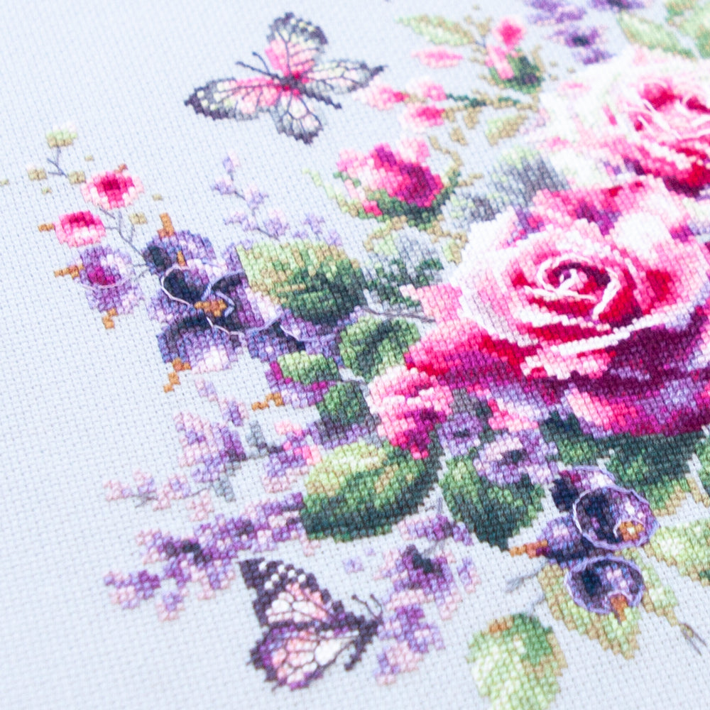 Cross Stitch Kit 70-13 “Happy Garden” – Magic Needle