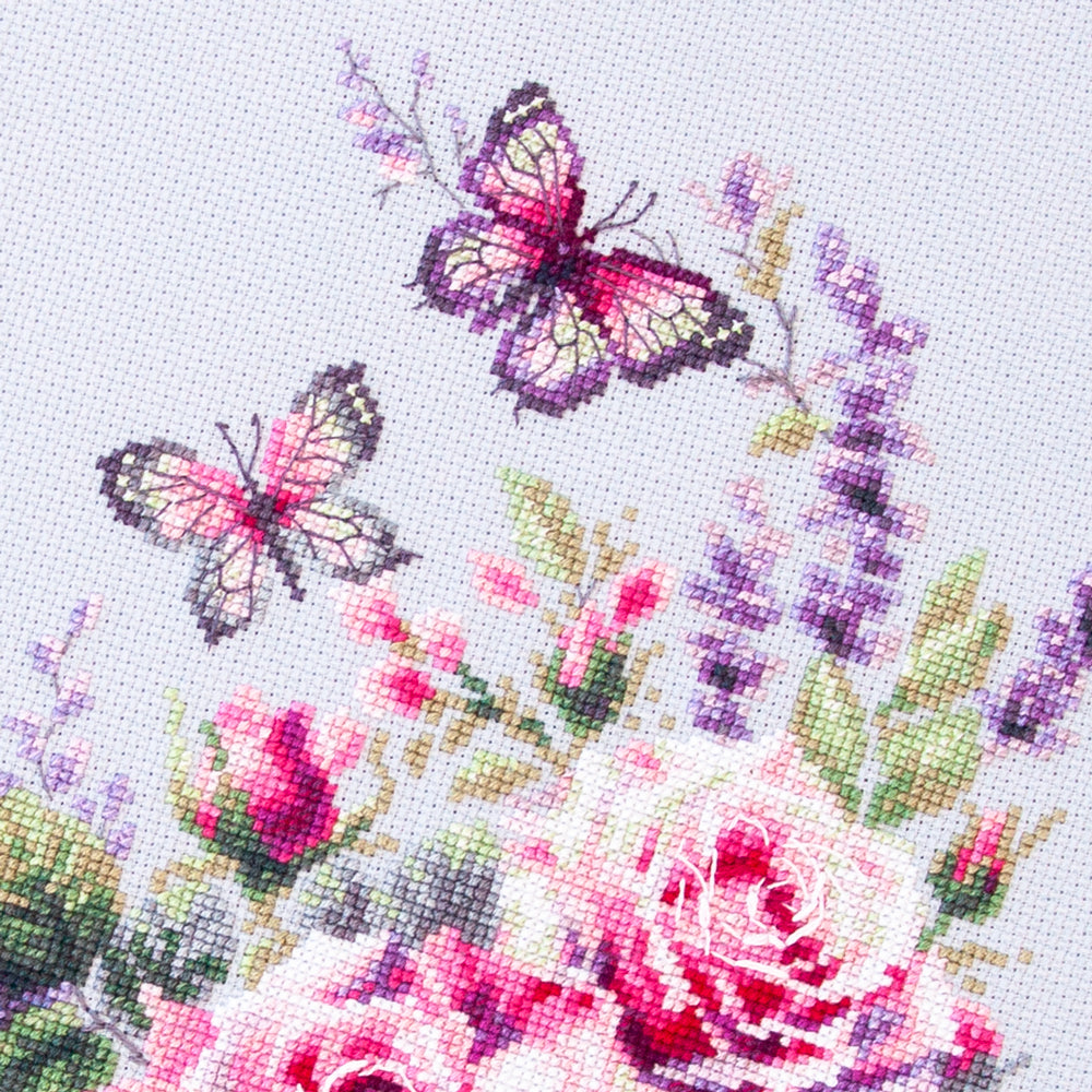 Cross Stitch Kit 70-13 “Happy Garden” – Magic Needle