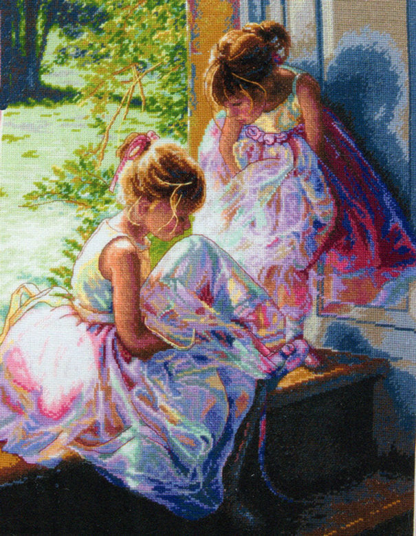Sueños de bailarina - 70-35280 Dimensions - Kit de punto de cruz