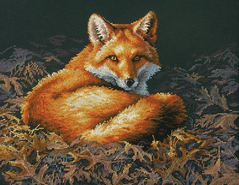 Sunlit Fox - 70-35318 Dimensions - Cross Stitch Kit