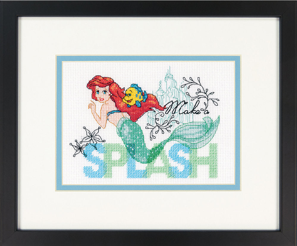 Make a Splash - 70-65174 Dimensions - Kit de punto de cruz