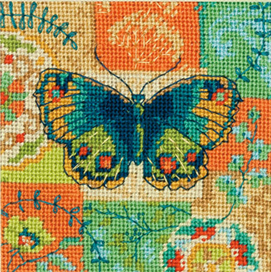 Papillon - 71-07243 Dimensions - Kit petit point