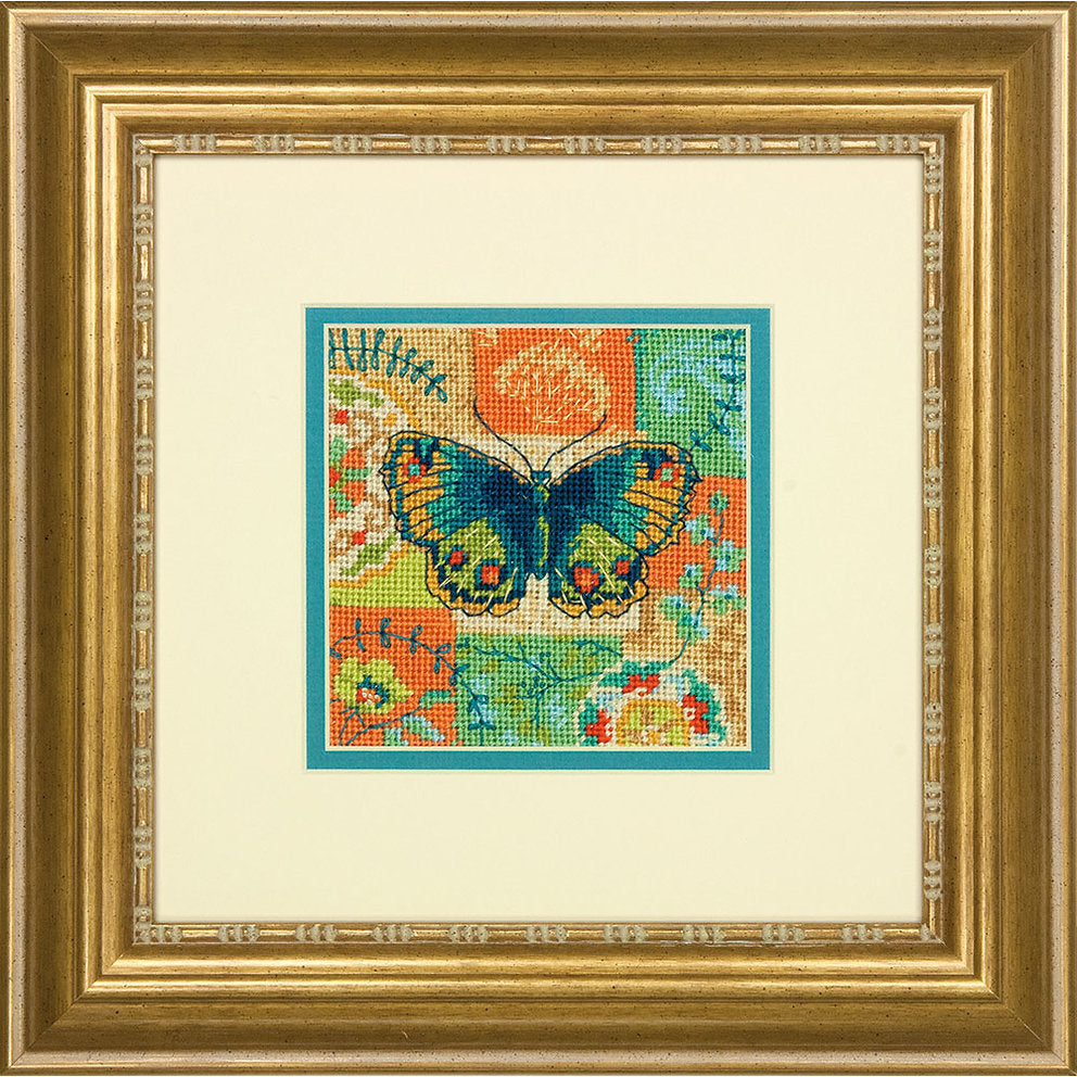 Papillon - 71-07243 Dimensions - Kit petit point