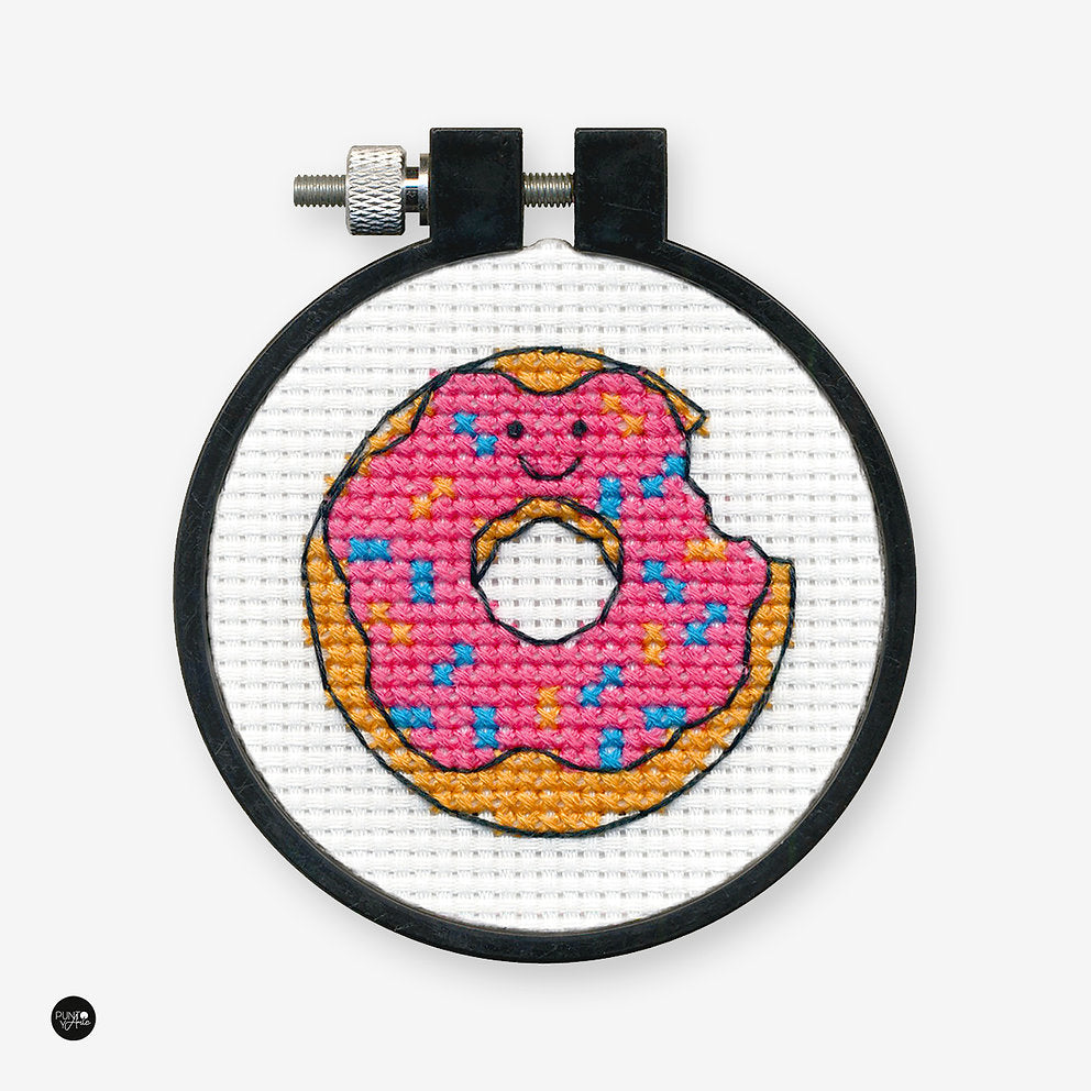 Donut - 72-75972 Dimensions - Kit de punto de cruz