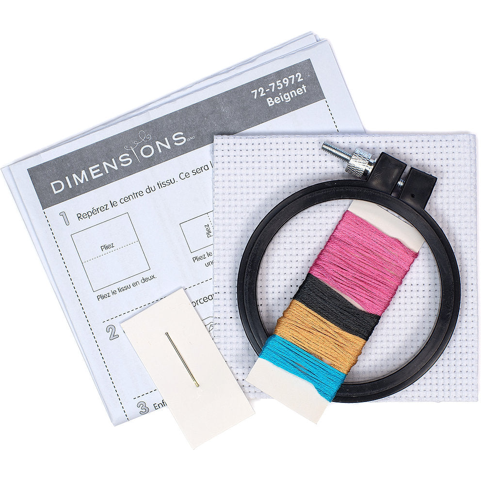 Donut - 72-75972 Dimensions - Kit de punto de cruz
