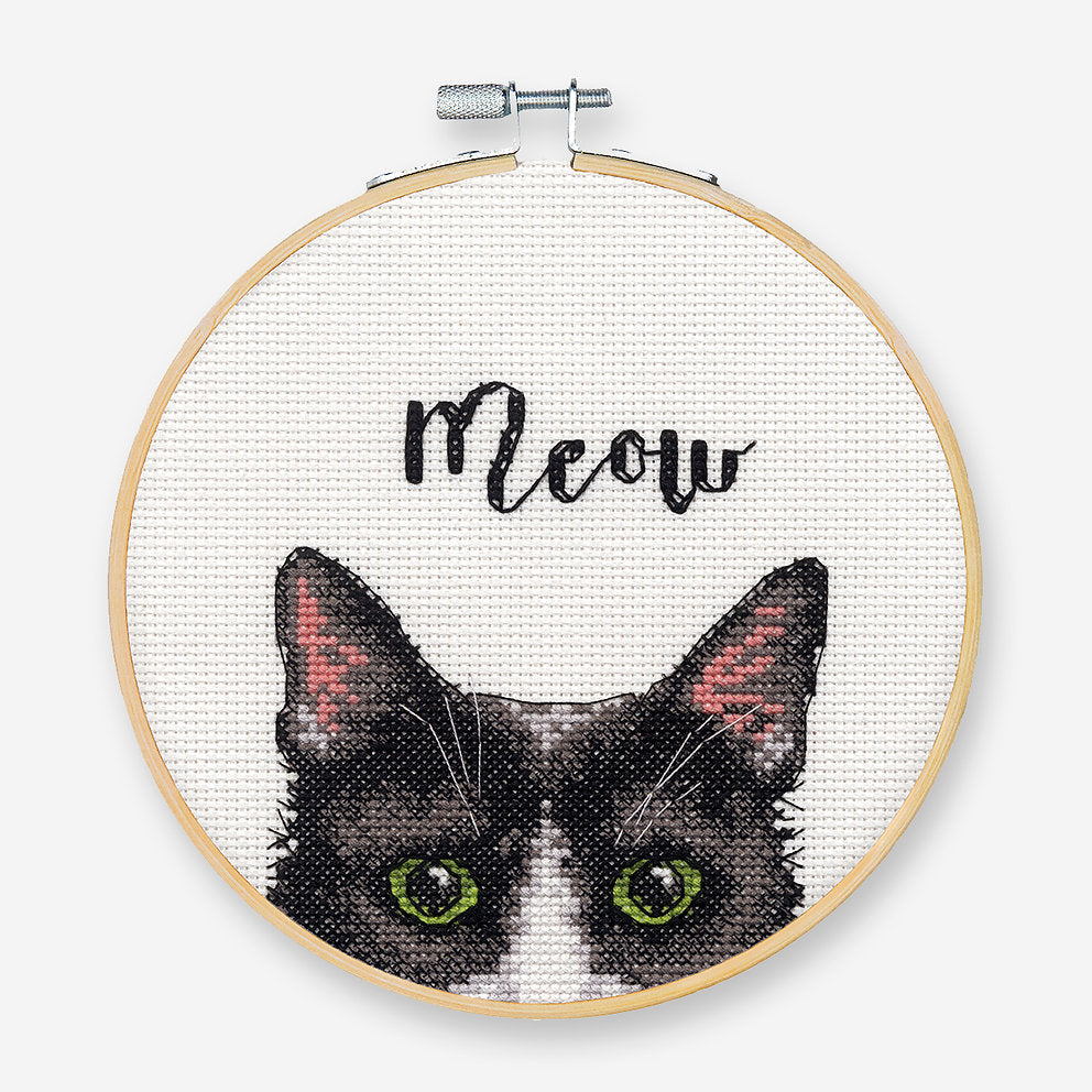 Meow - 72-75983 Dimensions - Kit de punto de cruz