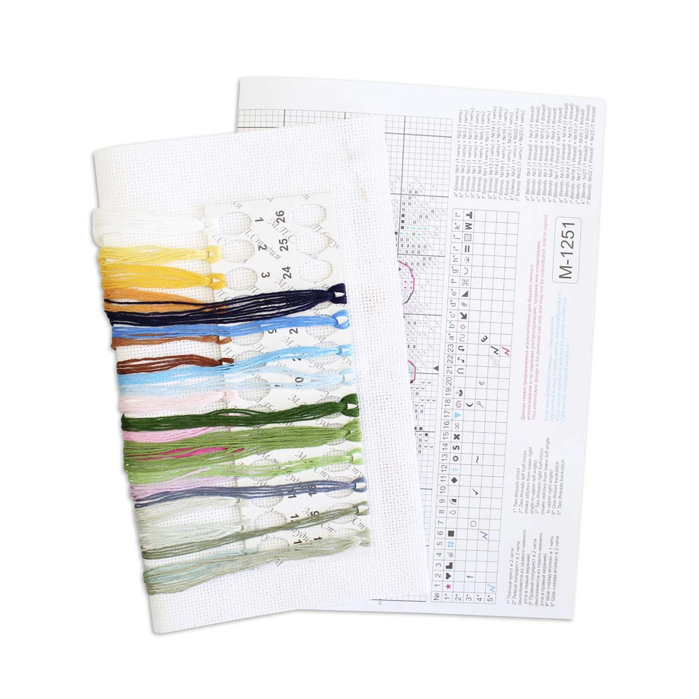 Kit de Punto de Cruz MP Studia SM-1251 – Festive Horse