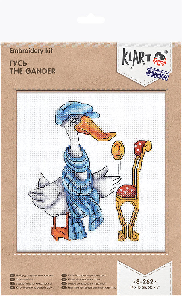 El Gander - 8-262 Klart - Kit de punto de cruz