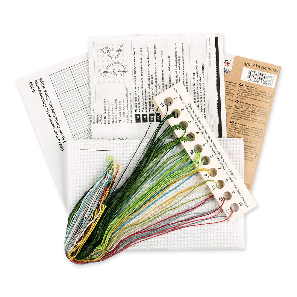 Perce-neige - 8-389 Klart - Kit de point de croix