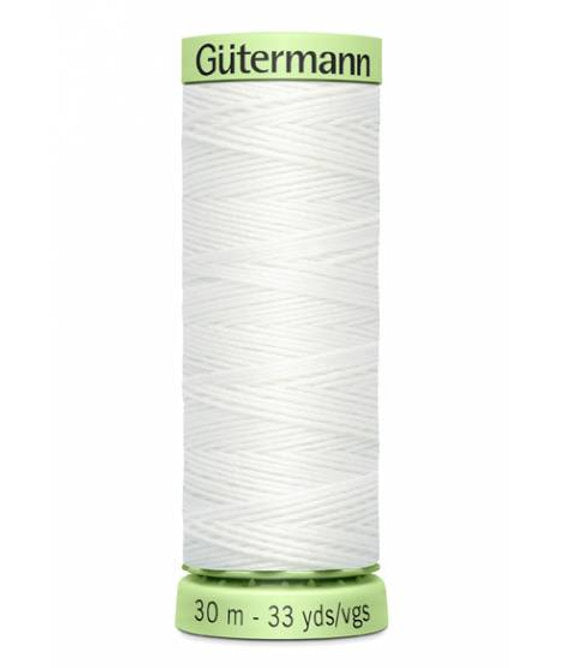 800 Blanco Hilo Torzal Gütermann Top Stitch - Bobina de 30 metros