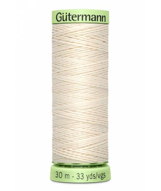 802 Fil torsadé Gütermann Top Stitch - Bobine de 30 mètres