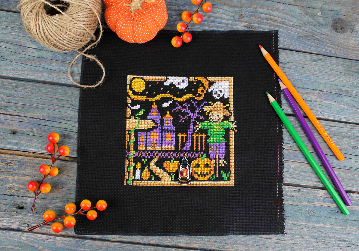 Vista adicional de Kit con abalorios MP Studia SNV-940 – Mini Muestrario. Halloween 13x14 cm
