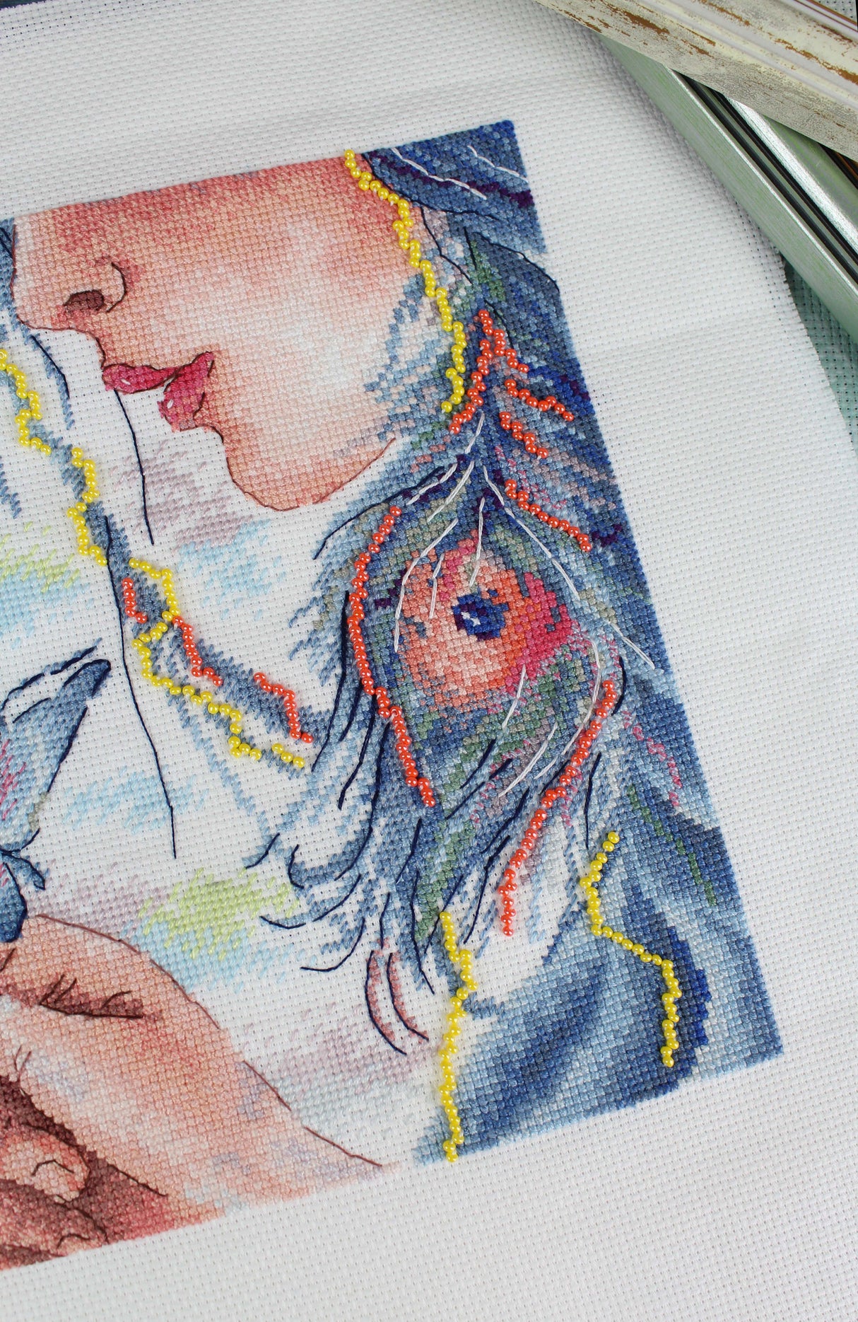 Cross Stitch Kit "My Soul" - MP Studia SNV-907