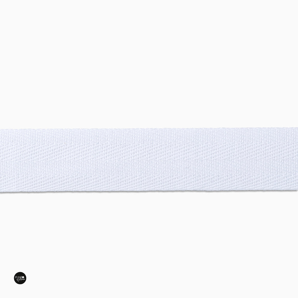Cinta Algodón Resistente 10 mm Blanca - Prym 900710