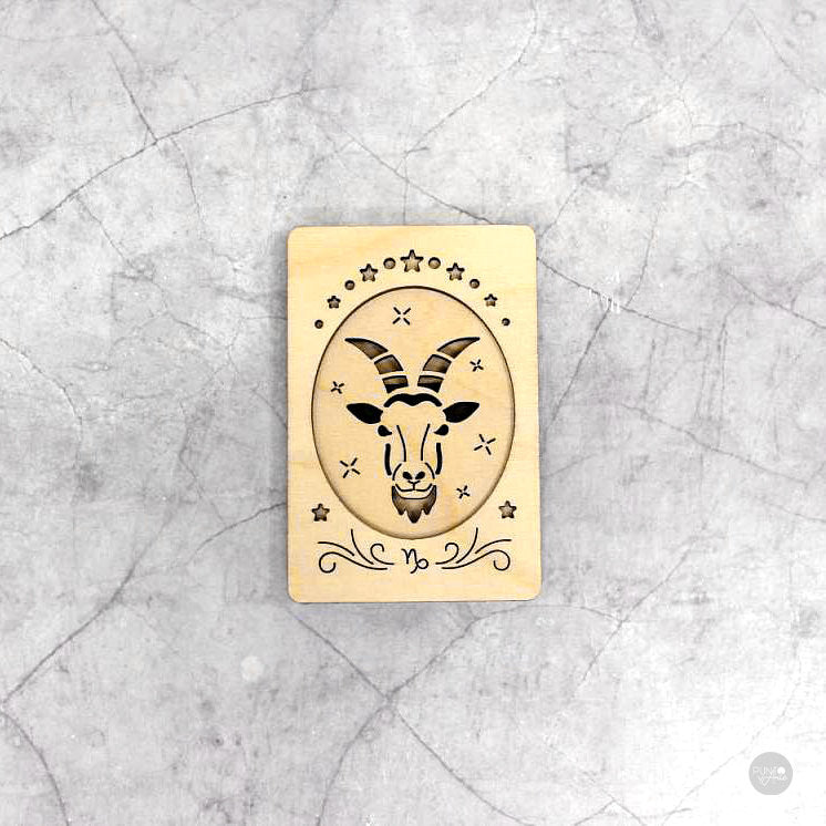 Conserve les aiguilles en bois. Capricorne - MP Studia OR-226