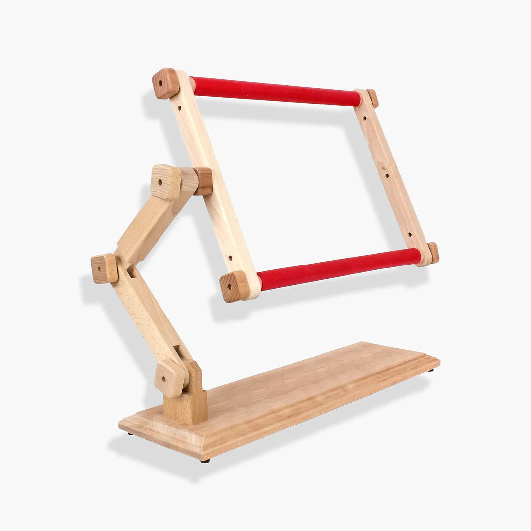 Bastidor Cuadrado Luca-S con Soporte de Mesa de madera