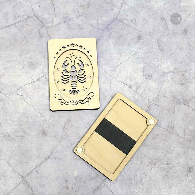 Keeps wooden needles. Cancer - MP Studio OR-220