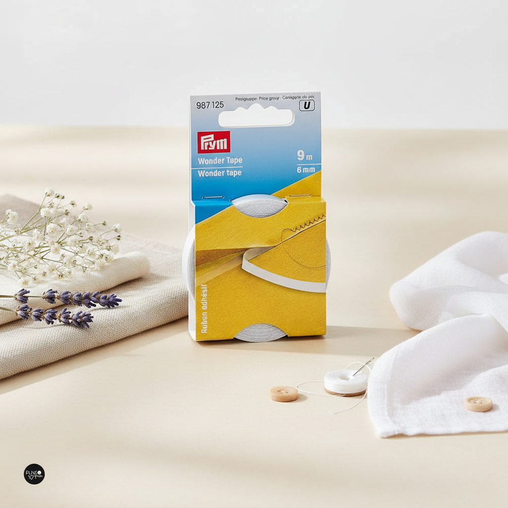 Ruban d'étiquetage thermoadhésif pour vêtements Prym : identification facile et durable