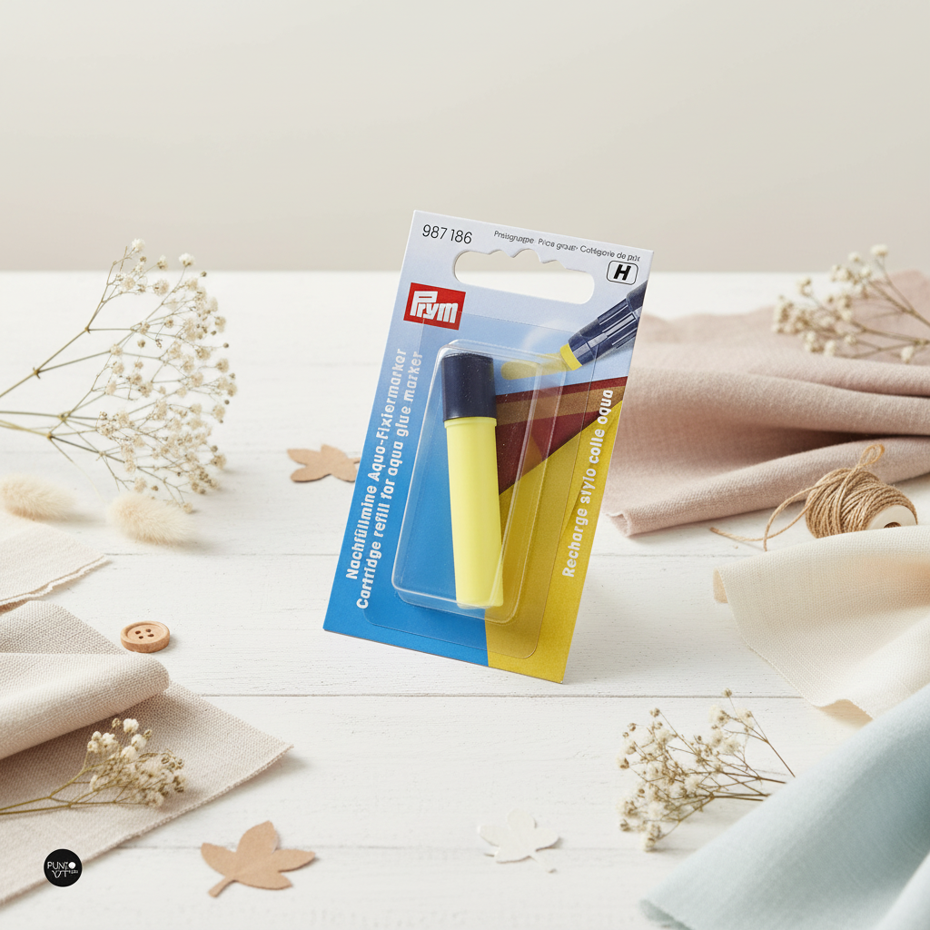 Recambio para Marcador con Pegamento de Agua Prym 987186 - Solución Temporal para Tus Proyectos de Costura