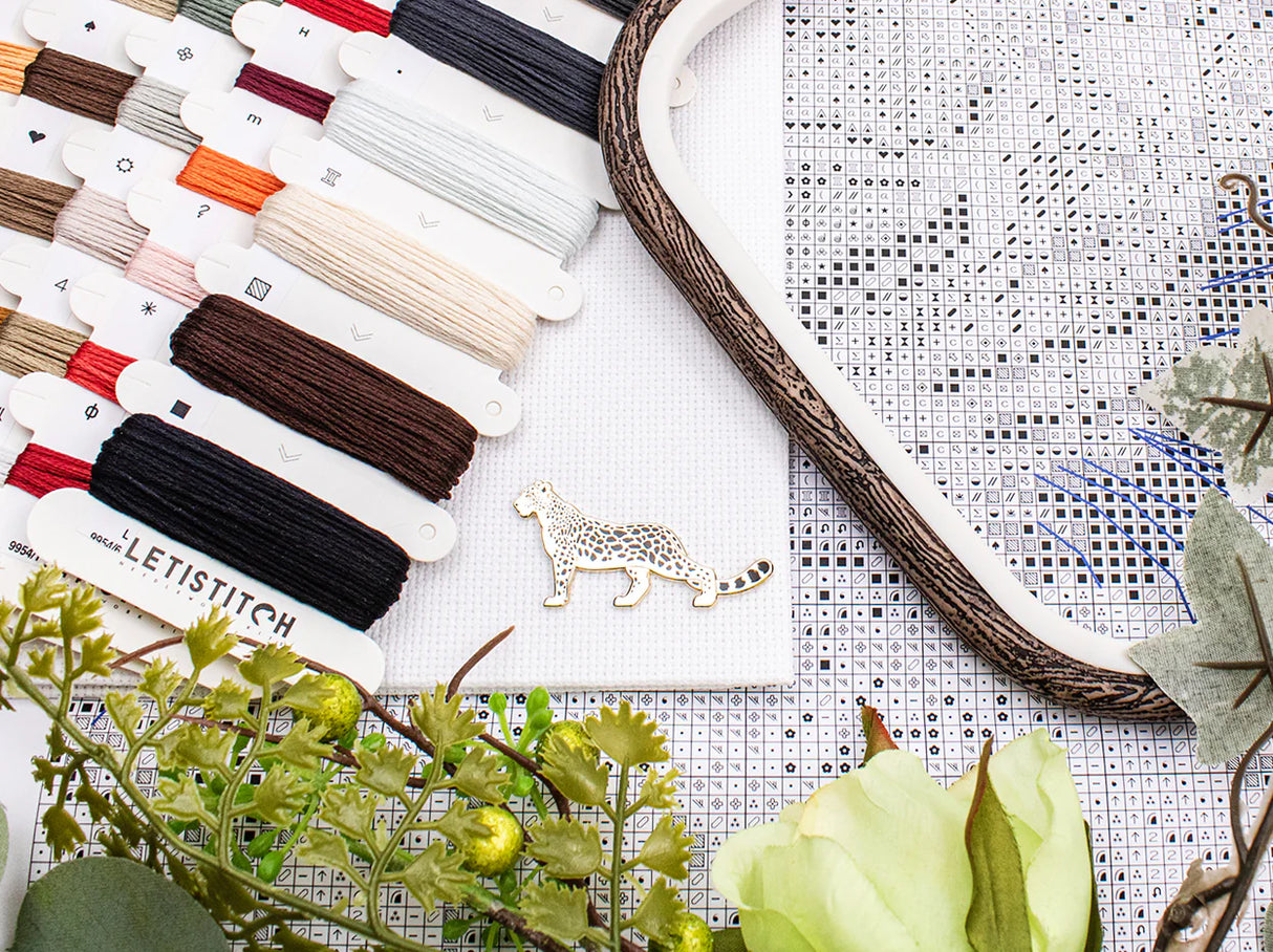 Kit de Punto de Cruz Letistitch - Wild Beauty L9954