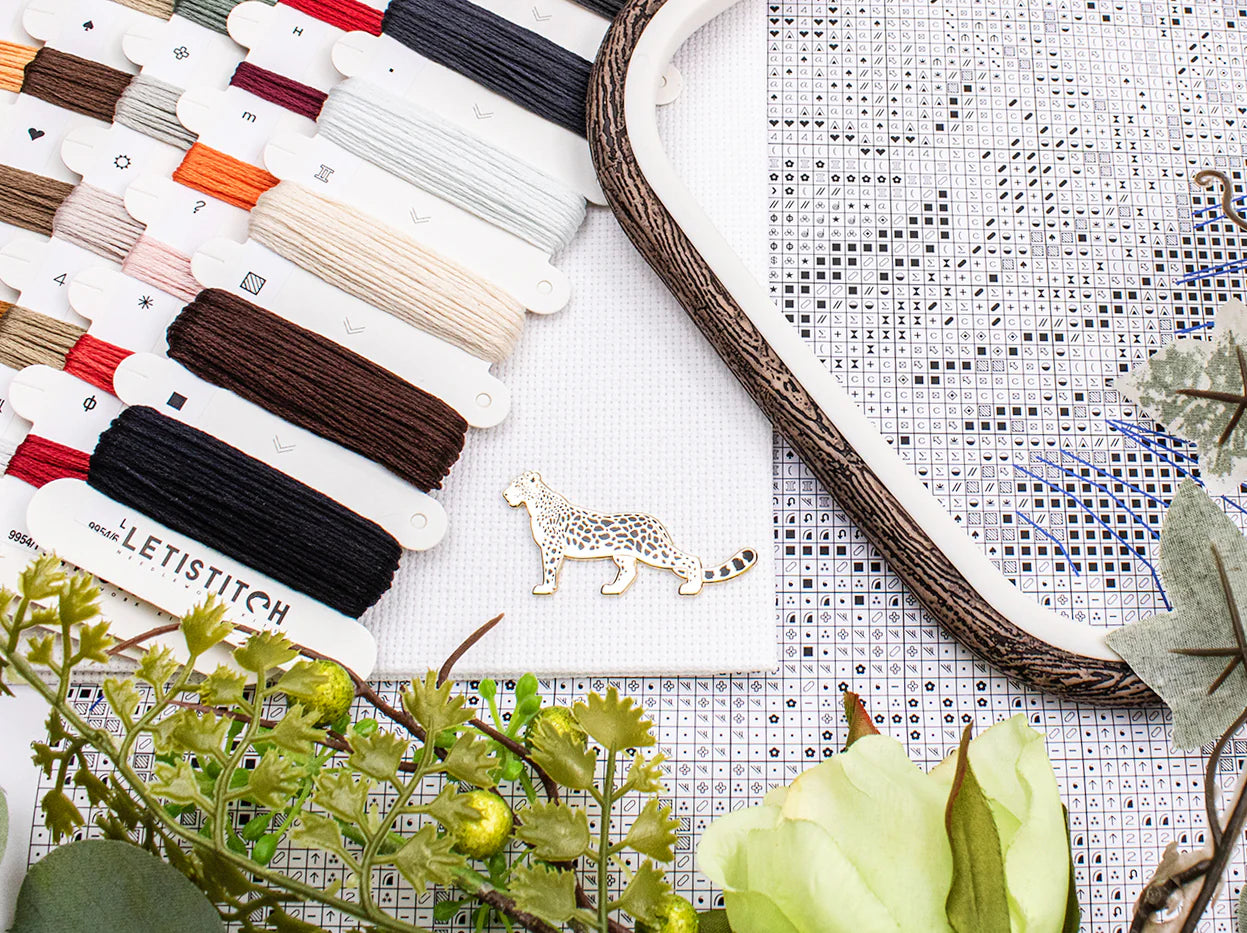 Kit de Punto de Cruz Letistitch - Wild Beauty L9954