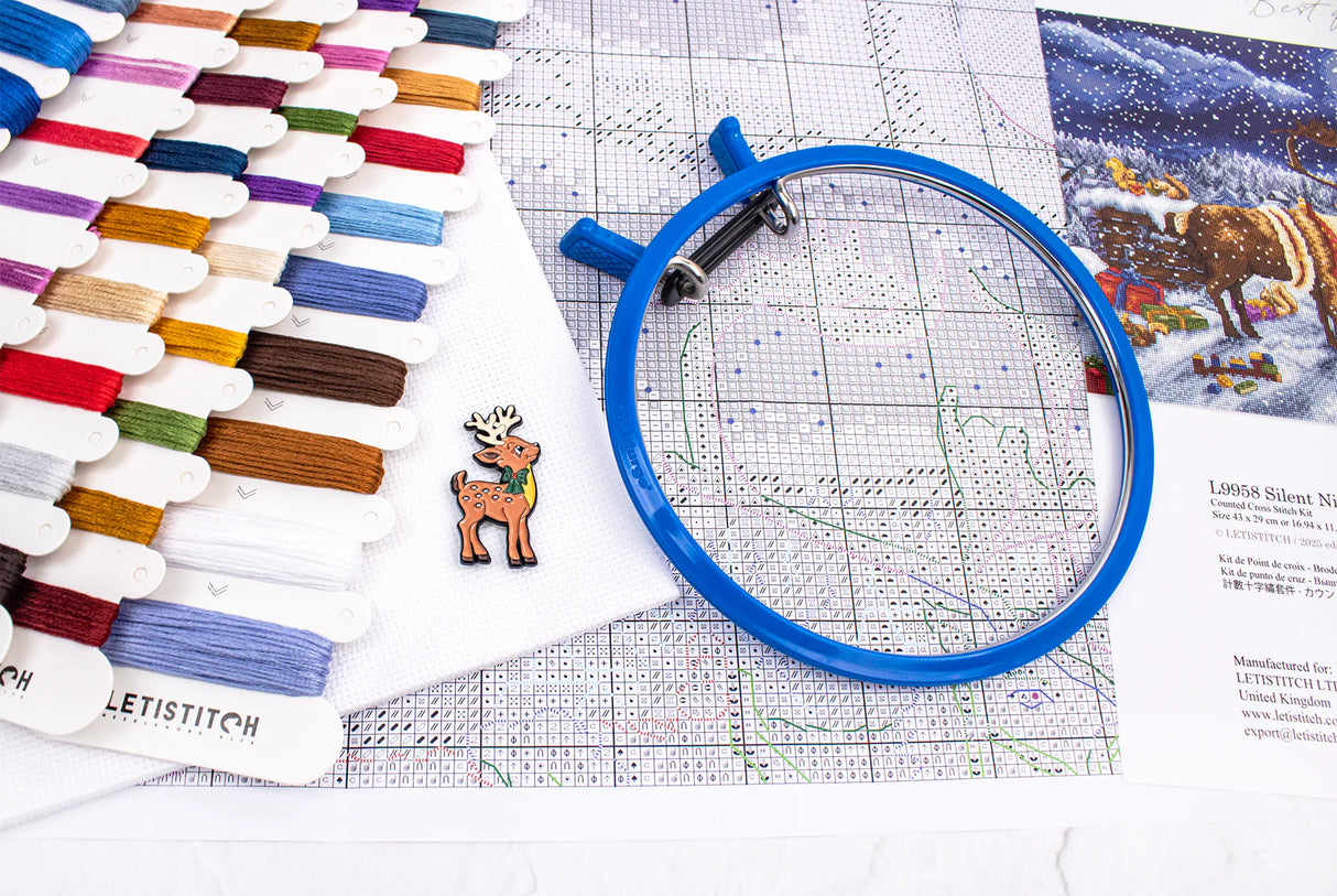 Kit de Punto de Cruz Letistitch - Silent Night Gift L9958