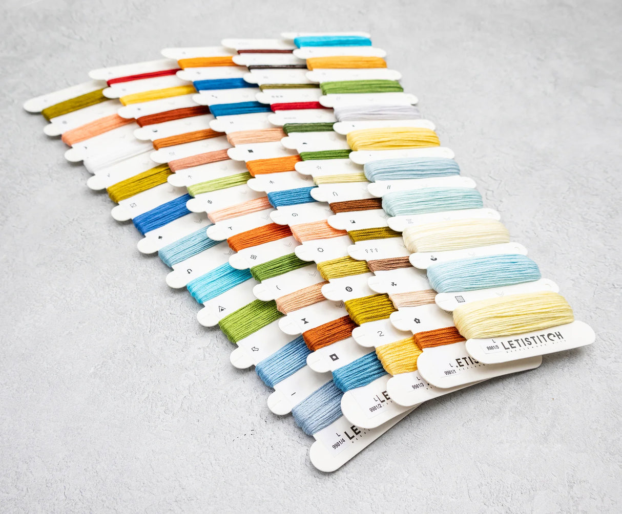 Kit de Punto de Cruz LetiStitch L9981 Mermaid Dreams – Sirena Fantasía en Aida 16