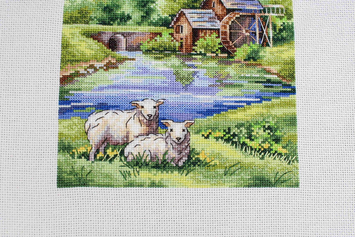 Old Mill – MP Studia Cross Stitch Kit SNV-918