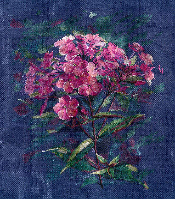 kit de punto de cruz "Phloxes" 1590