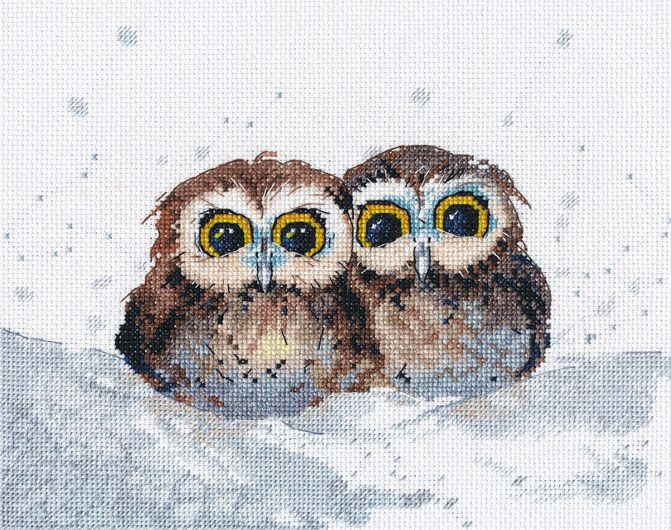 Owl's Gatherings – Kit de Punto de Cruz 1665 Oven