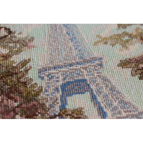 AH-057 Jardin des Tulleries - Kit de point de croix - Abris Art
