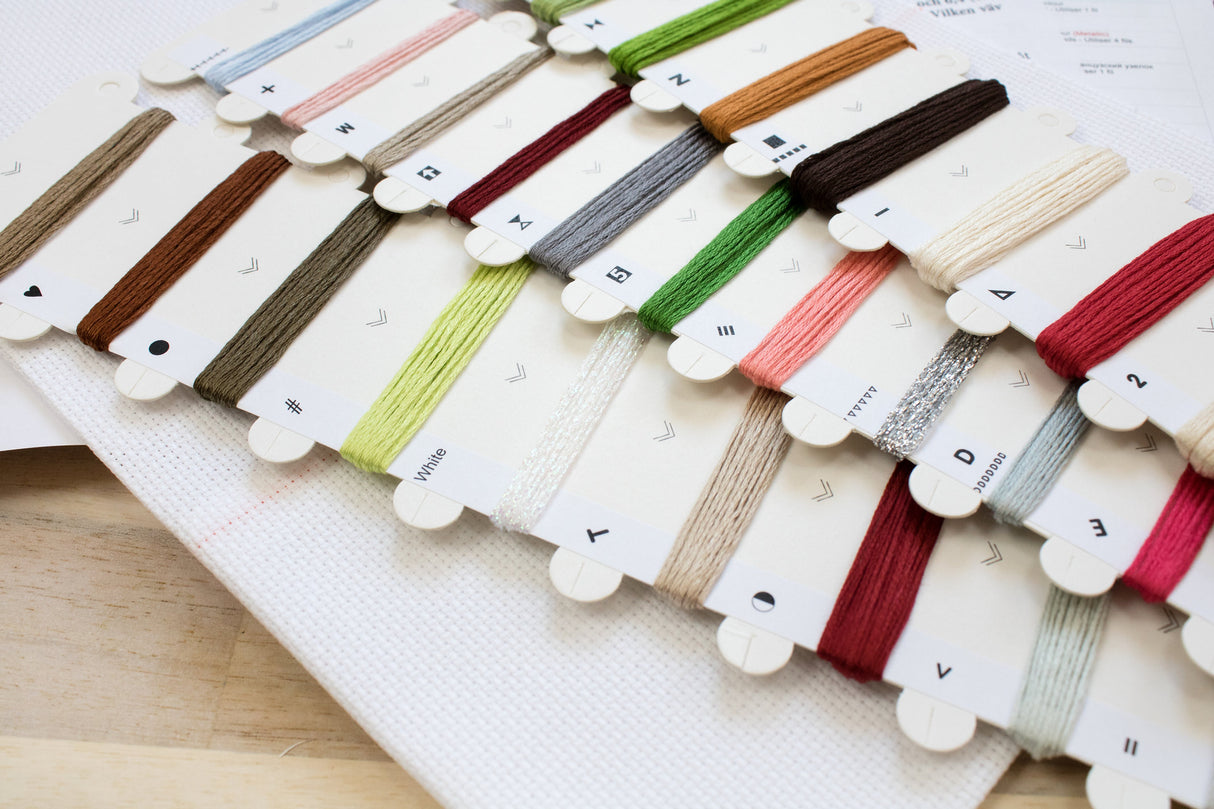 The owls - B1186 Luca-S - Cross Stitch Kit