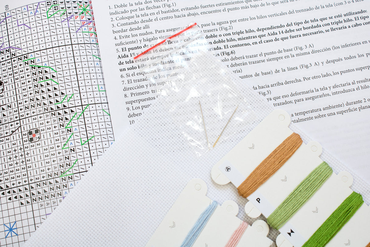 The owls - B1186 Luca-S - Cross Stitch Kit