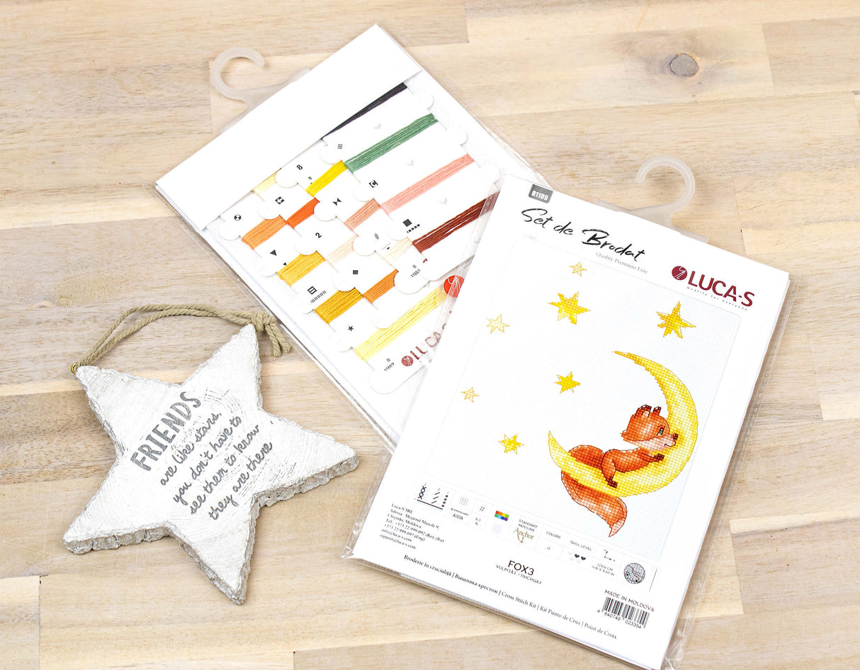 B1189 Zorro 3 - Luca-S - Kit de Punto de Cruz