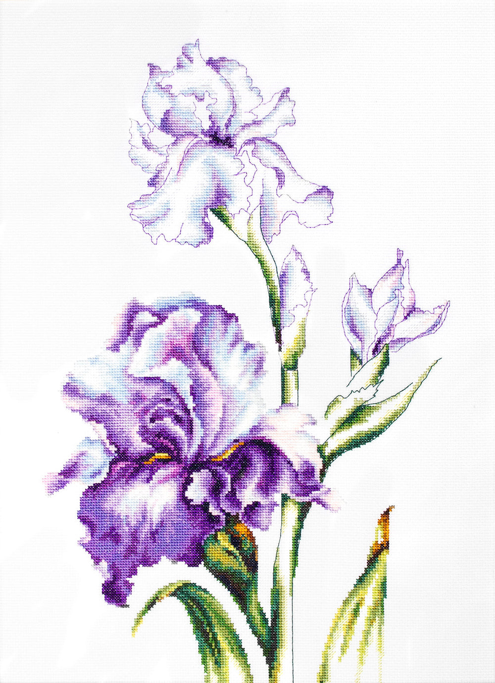 Cross Stitch Kit Lilies - B2251 Luca-S