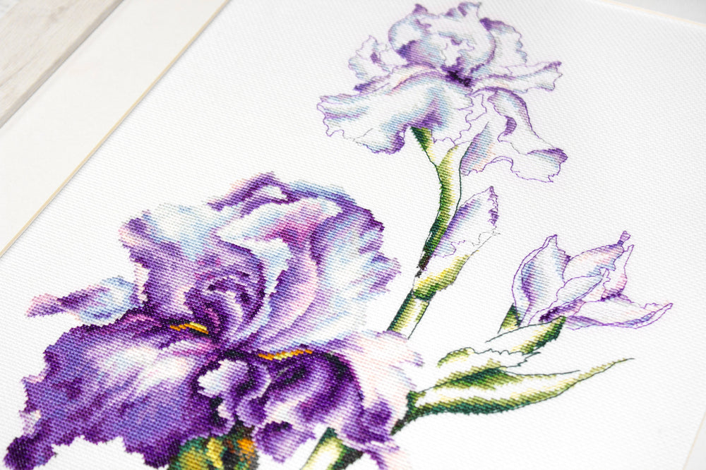 Cross Stitch Kit Lilies - B2251 Luca-S
